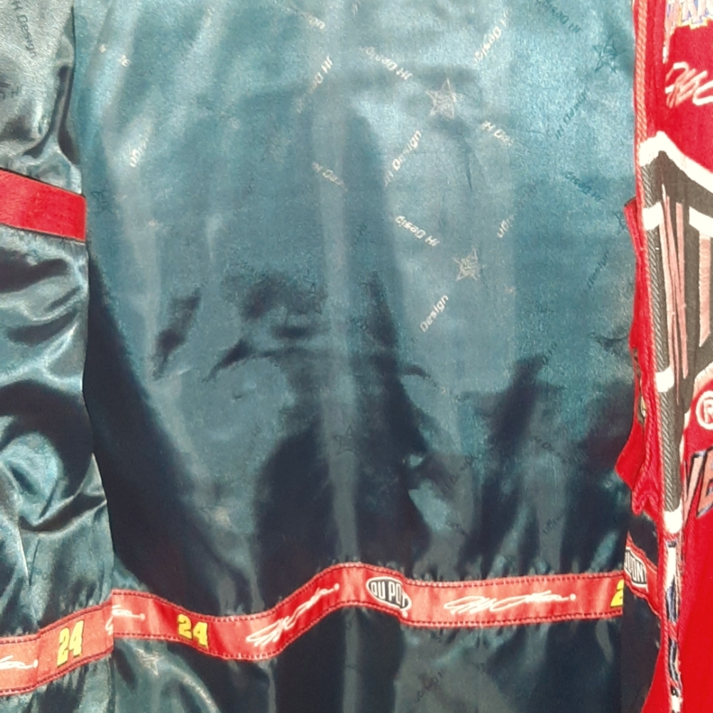 Vintage NASCAR Jeff  Gordon Jacket * Like New! Adult Mens Size Small - Picture 5 of 6